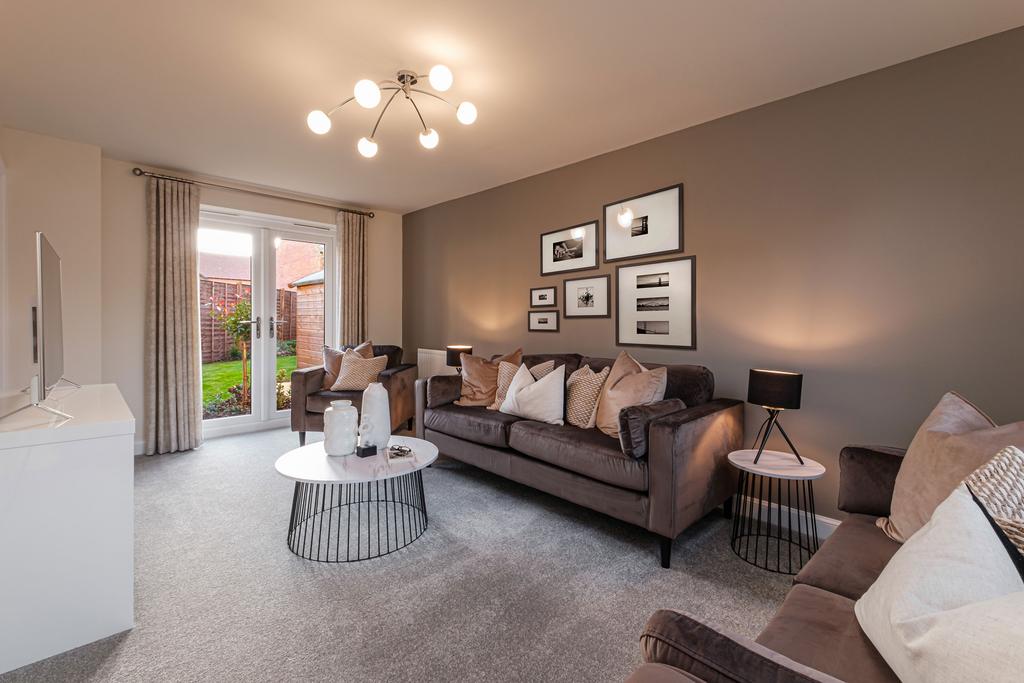 Interior view of living room in our Lutterworth...