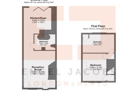 2 bedroom terraced house for sale - SHENLEY LANE, ST ALBANS, AL2