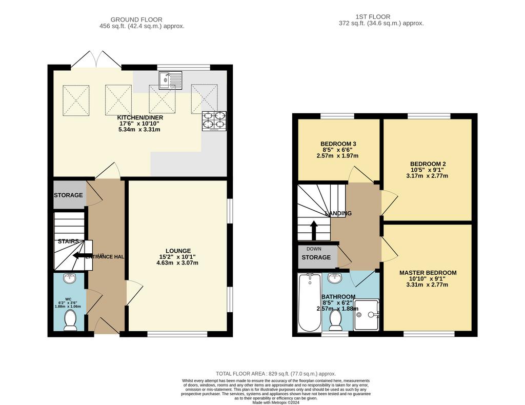 Floorplan - Lapwing Lane, Brinnington, Stockpor...