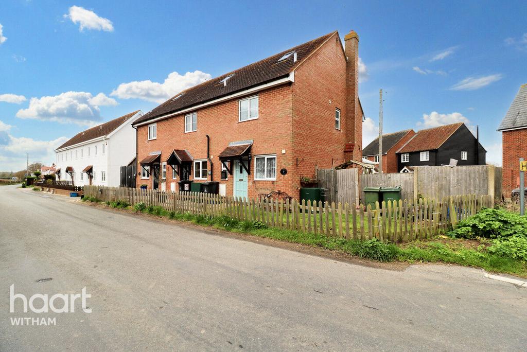Witham Road, Tolleshunt Major 3 bed end of terrace house for sale £