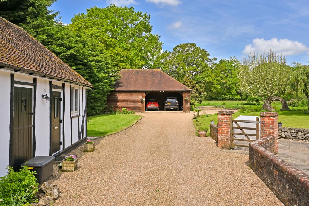 Cottage and Garage