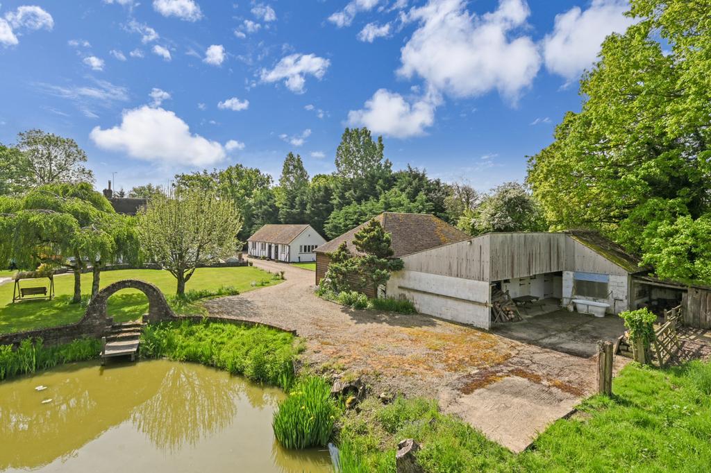 Pond and Stables