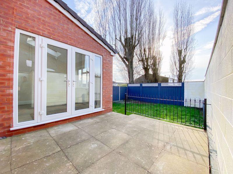 Rear garden