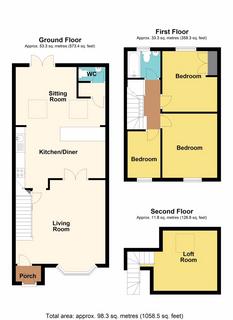 3 bedroom terraced house for sale - Somerton Road, Newport - REF# 00024542