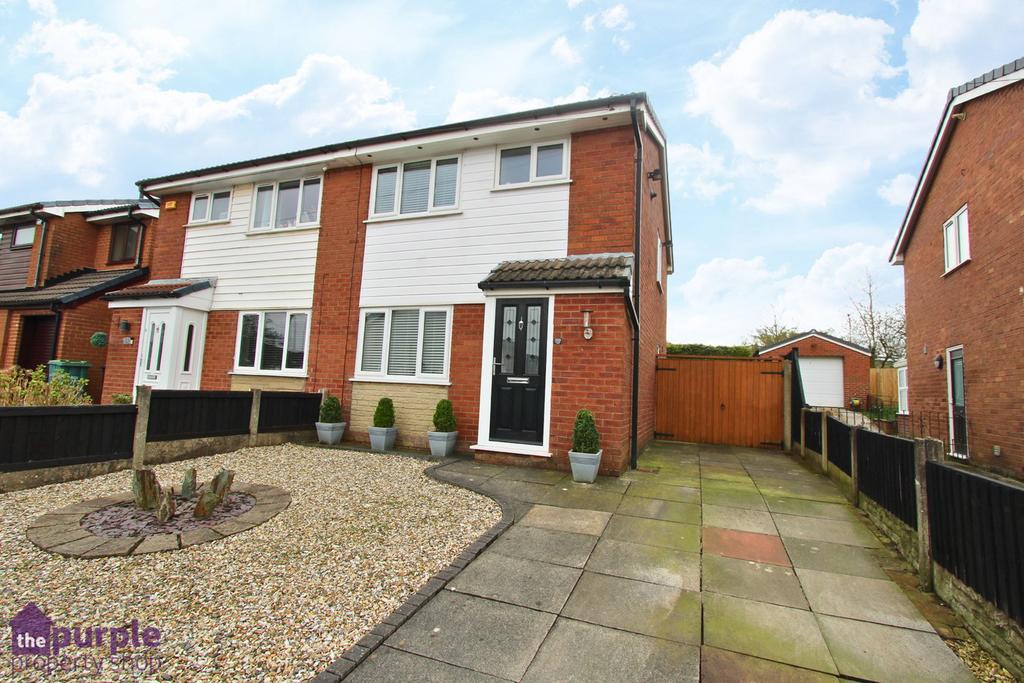 Durham Close, Little Lever, Bolton, BL3 3 bed semi-detached house - £ ...