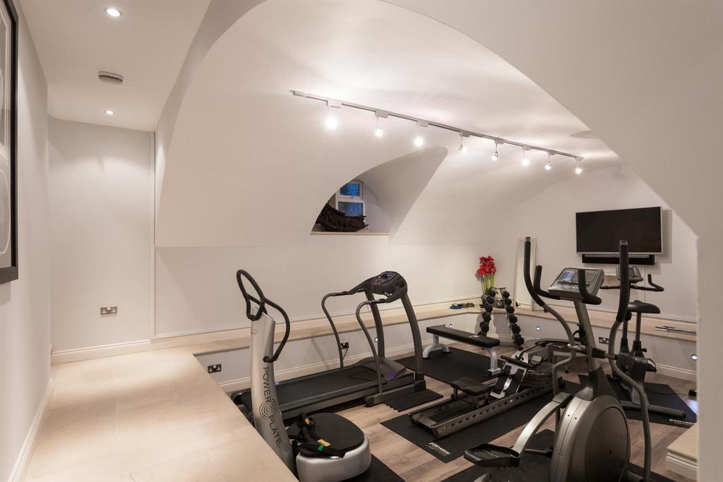 Basement gym