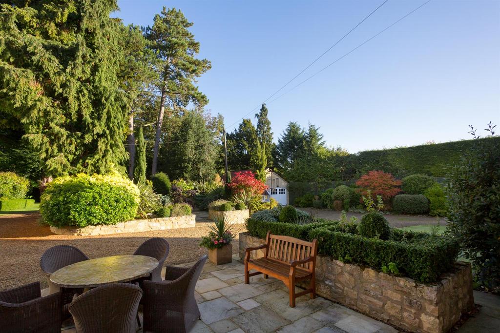 Garden Terrace and Garage