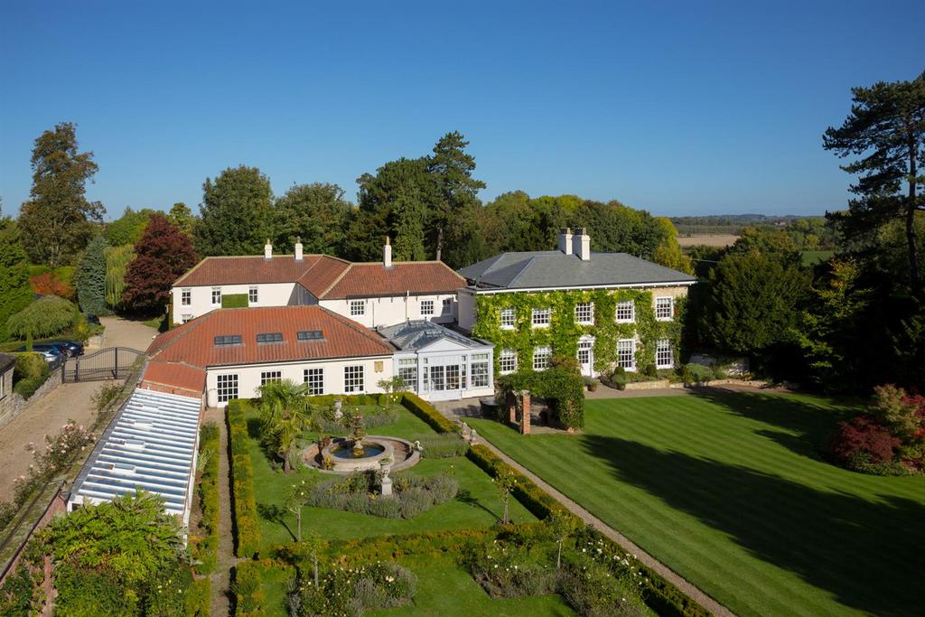 Grimston Lodge - southern elevation