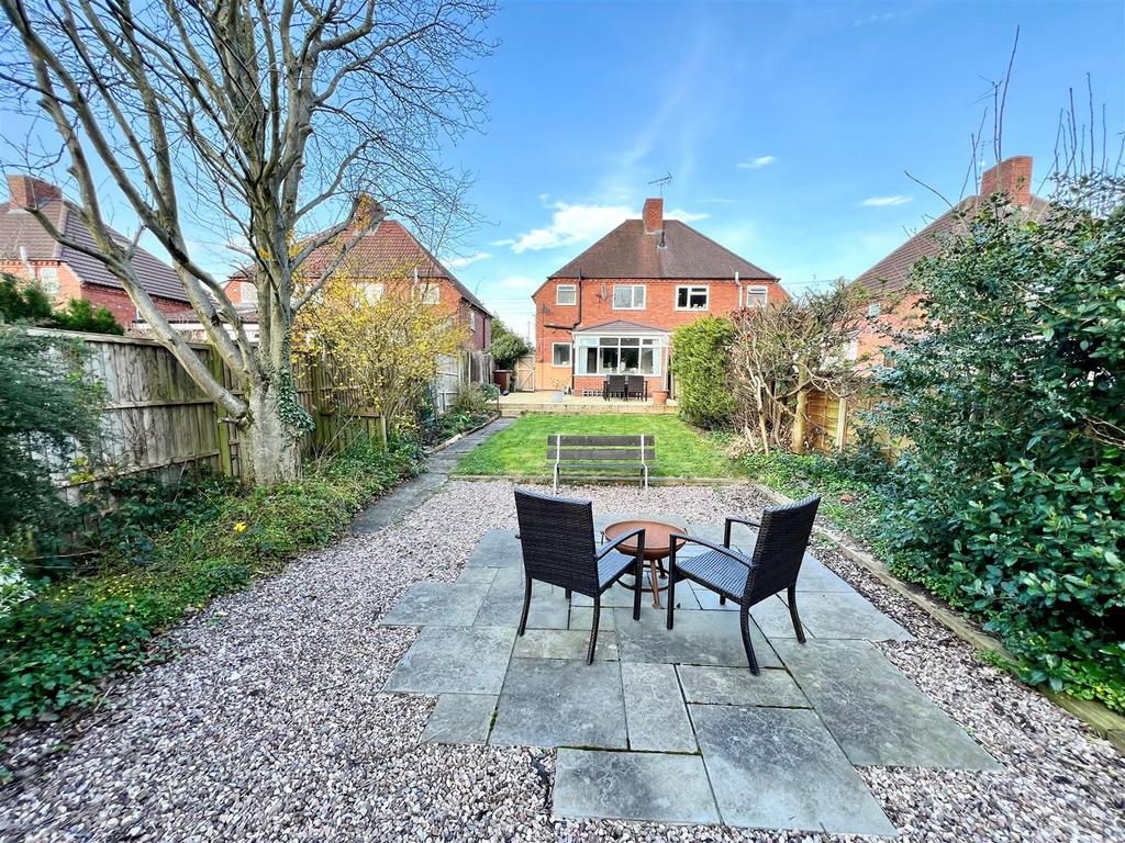 Rear garden