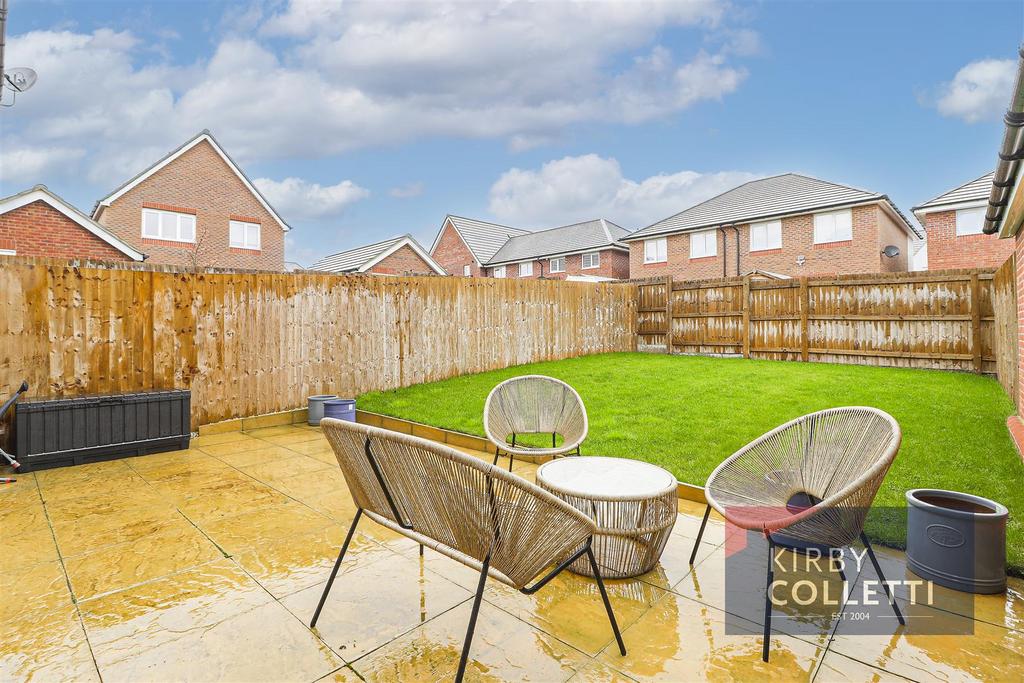 Rear garden