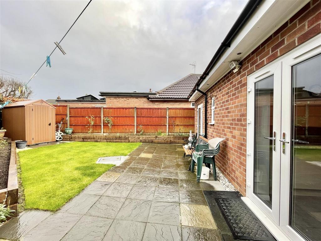 Rear garden