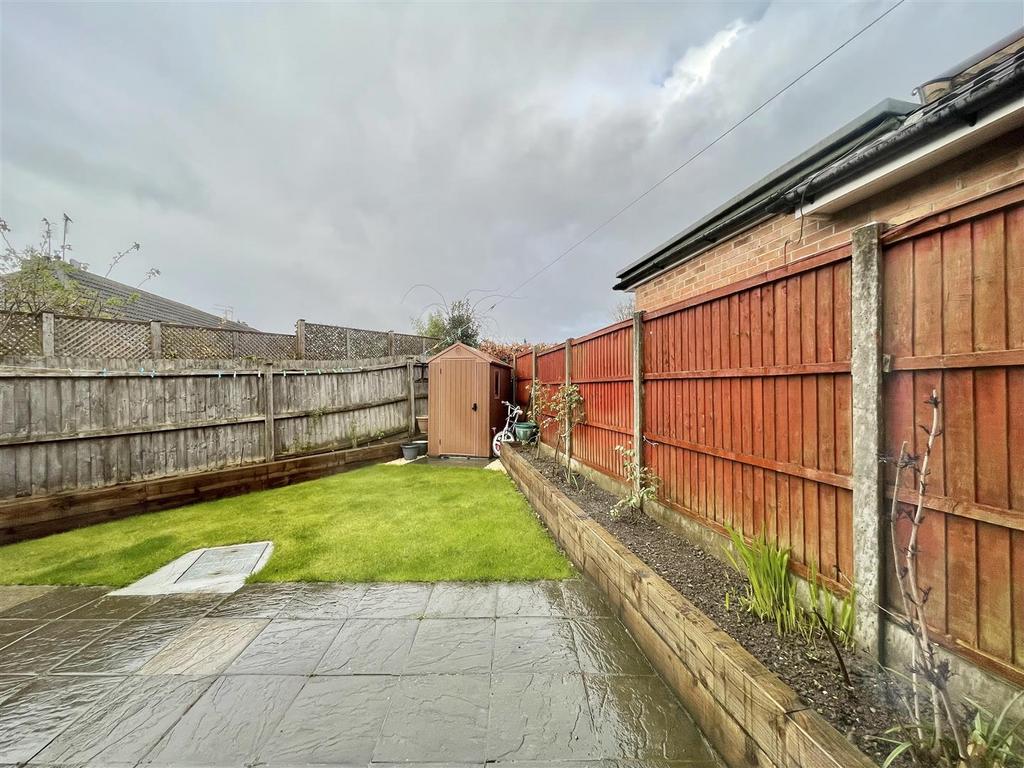 Rear garden