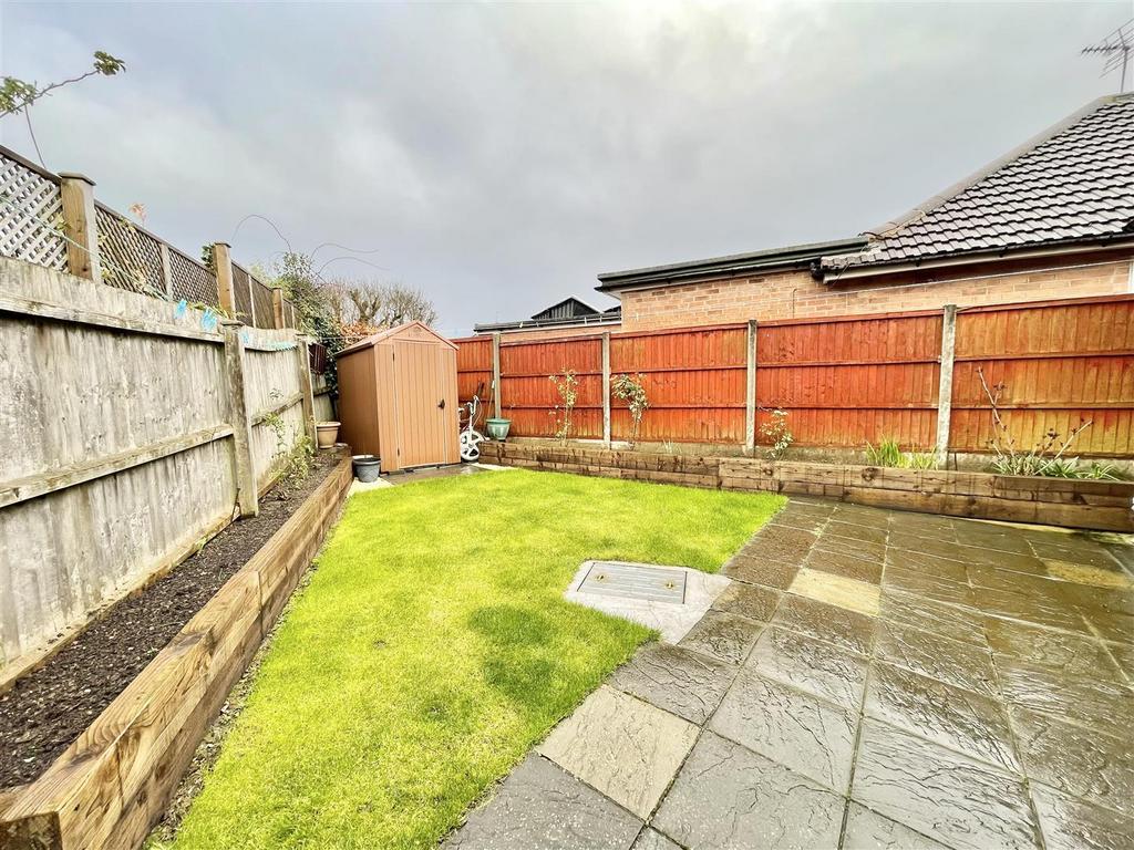 Rear garden