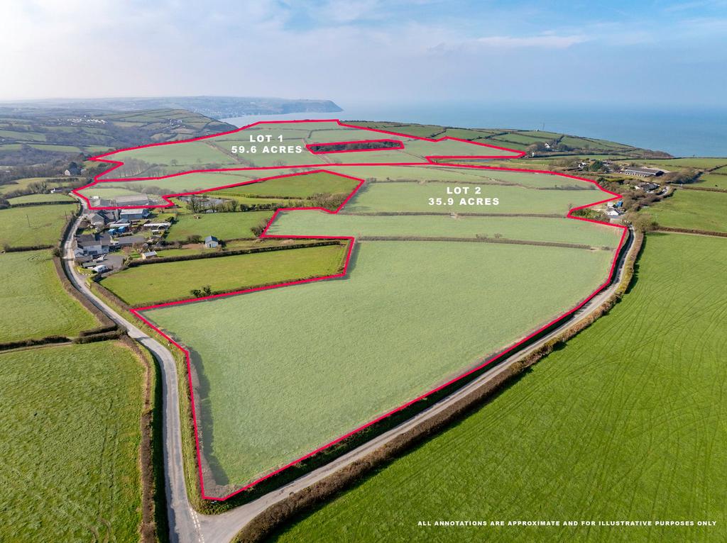 Morfa Uchaf, Llangrannog, SA44 Farm land for sale £300,000