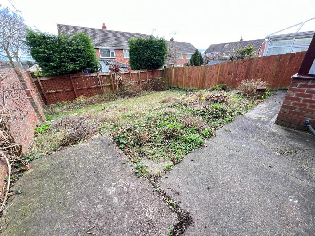 Rear garden