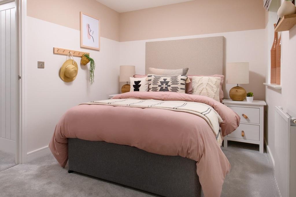 A second spacious double bedroom