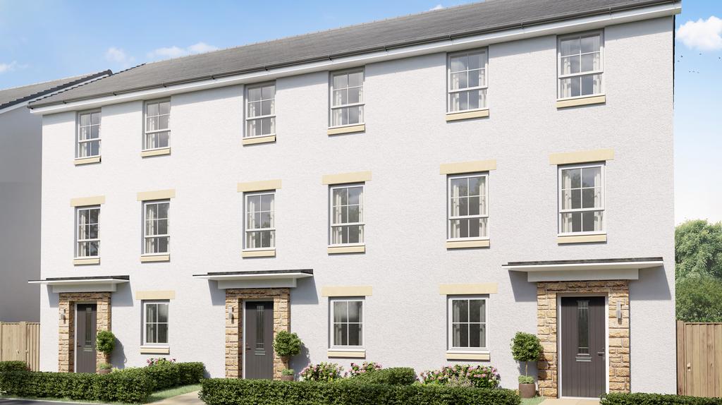 Stewarton at DWH Wallace Fields... 4 bed end of terrace house £319,995