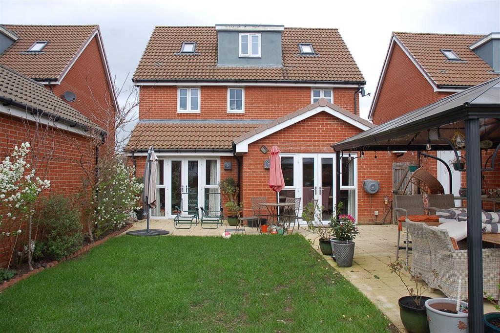 Rear of property