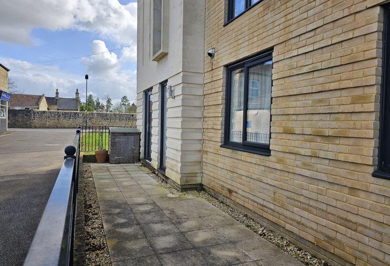 Private patio