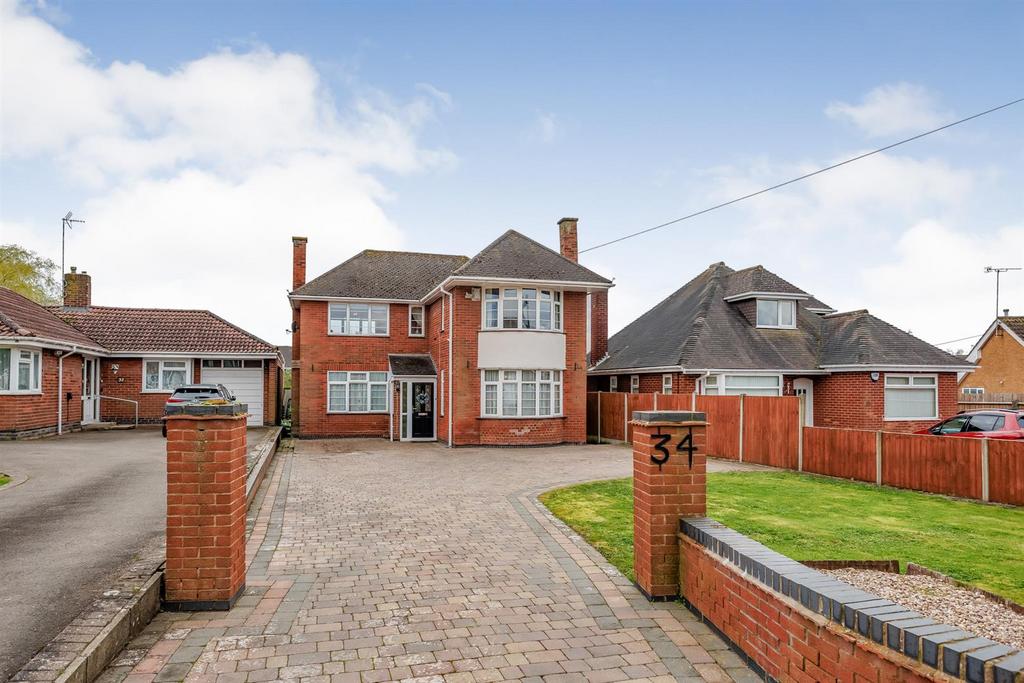 Weston Lane, Bulkington, Bedworth 3 bed detached house for sale £425,000