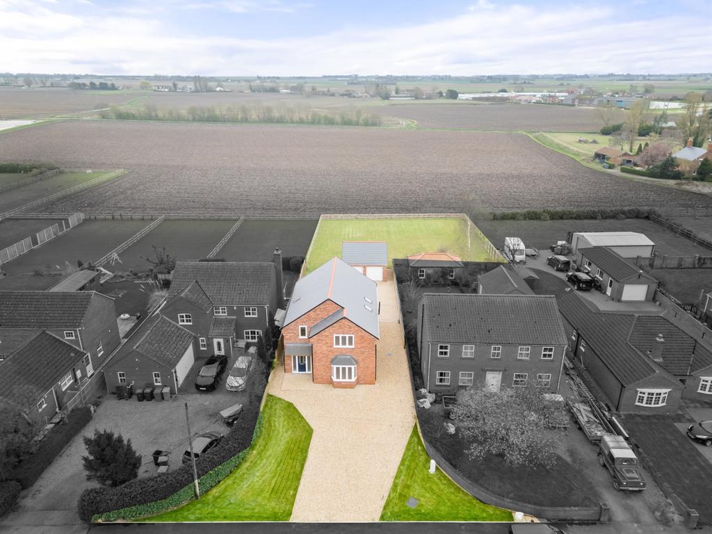 Church End, Wrangle, Boston, PE22 4 bed detached house for sale £399,950