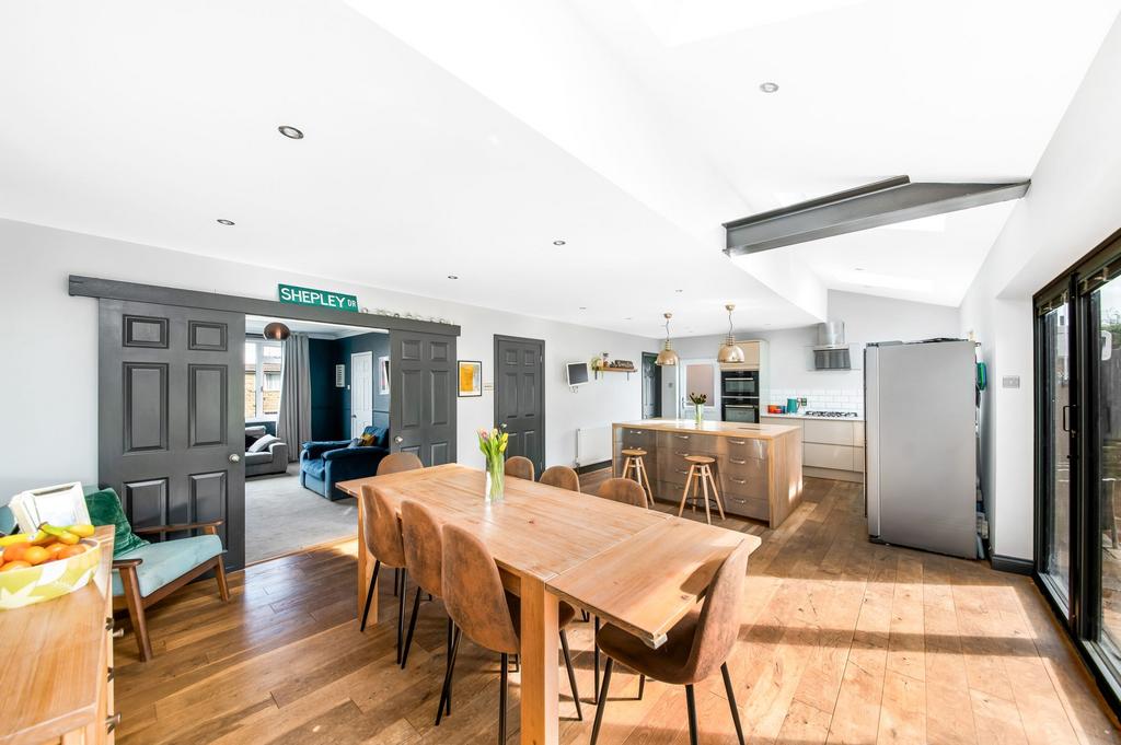 Open plan dining kitchen
