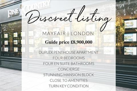 4 bedroom penthouse for sale, Mayfair, London W1K