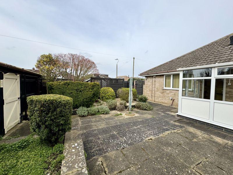Rear garden