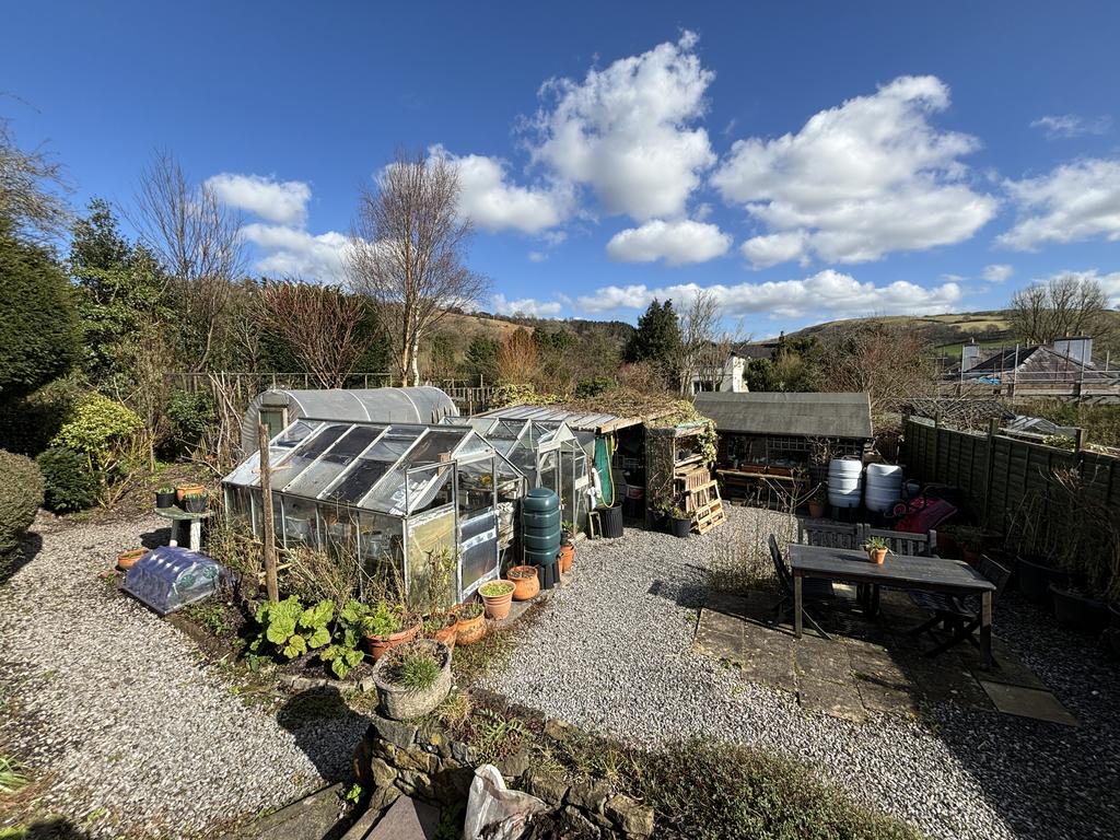 Vegetable growing garden
