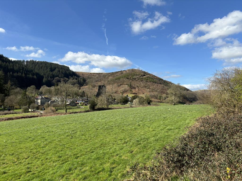 Views over talley abbey