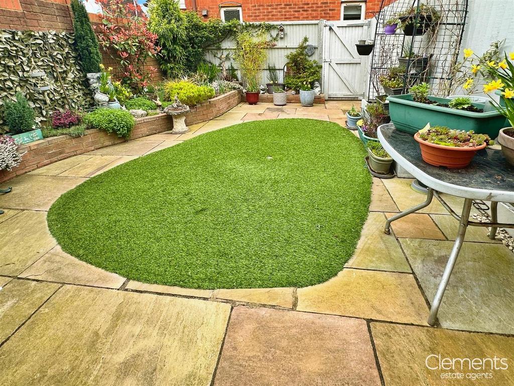 Rear garden