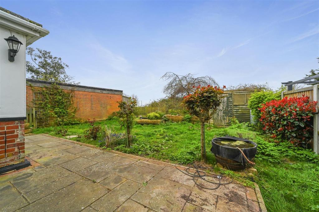 Rear garden
