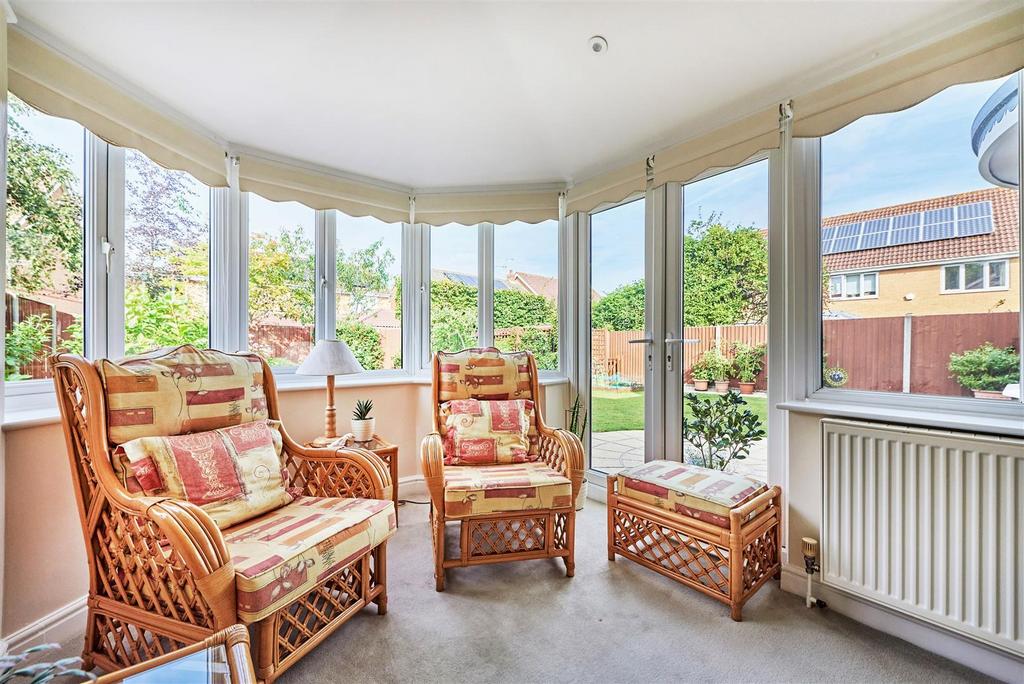Double glazed conservatory