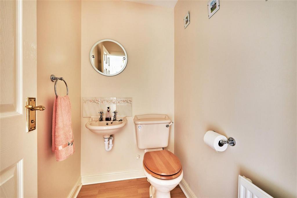 Downstairs cloakroom