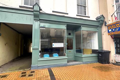 Shop for sale, High Street, Ilfracombe EX34