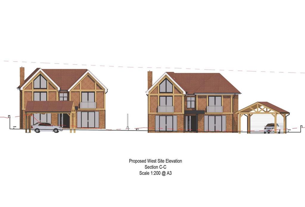 1523 PL1316   Site Proposed Elevations Section C C