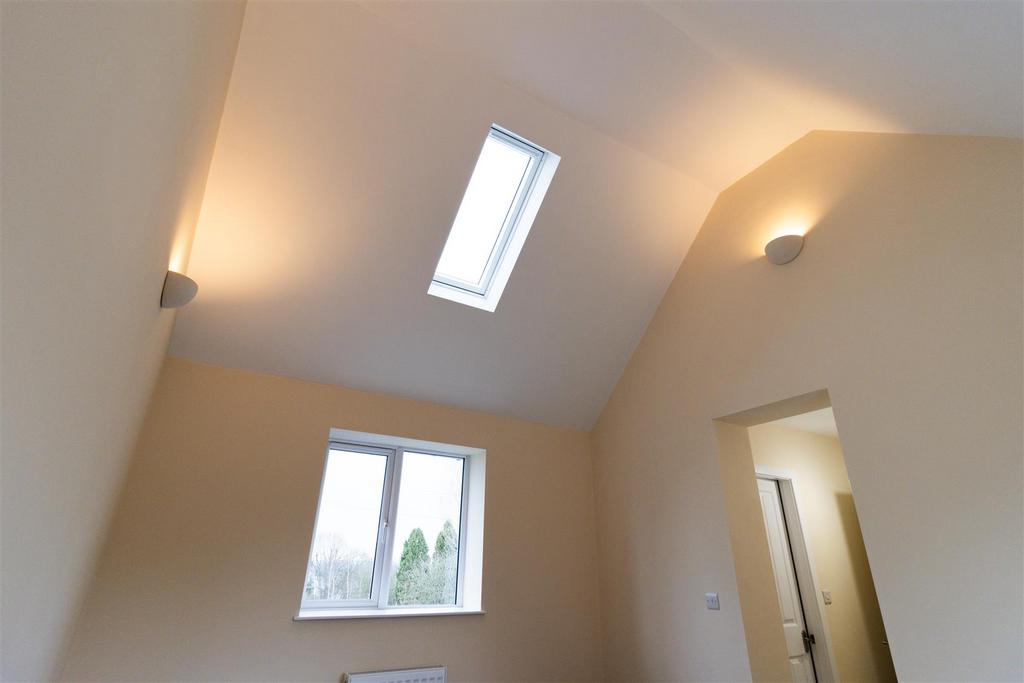 Bed one ceiling