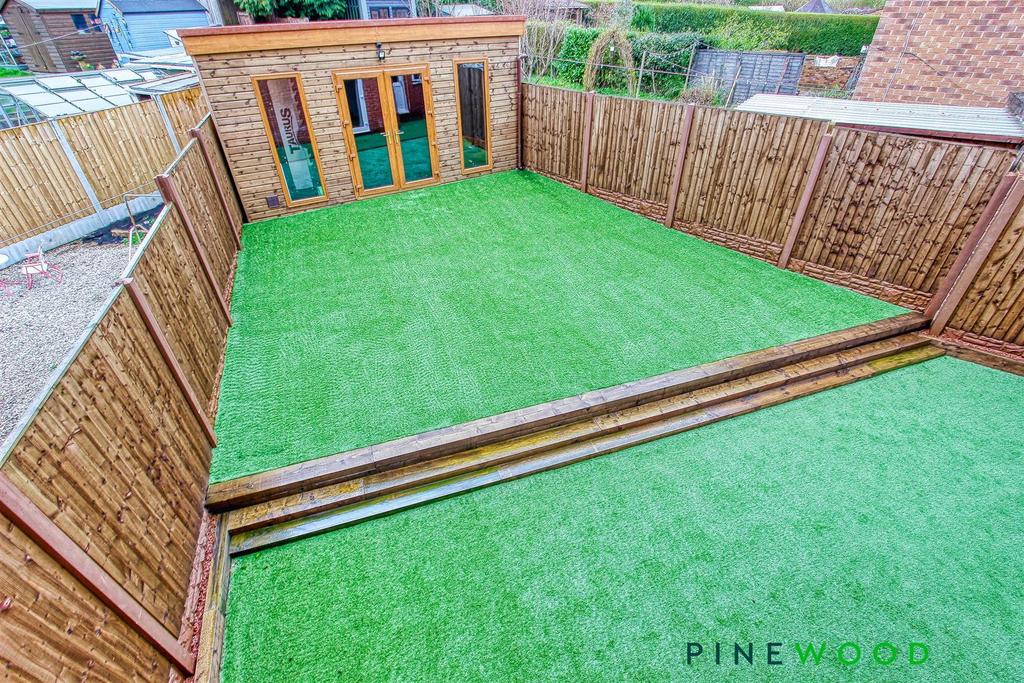 Rear garden