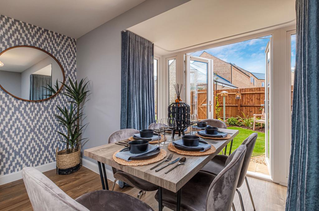 Interior view of the dining area in our 4 bed...