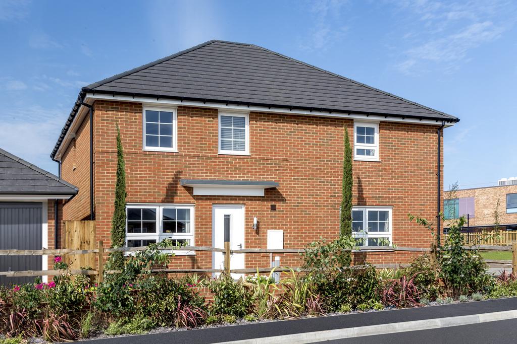 Maidstone 3 bedroom show home external view