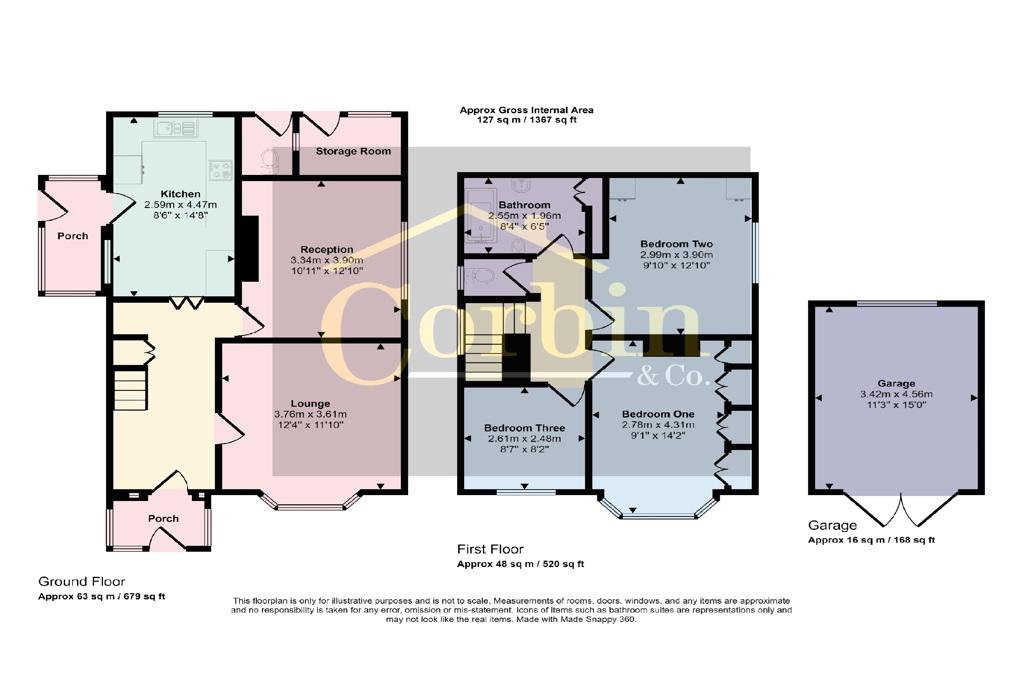 Headswell Crescent, Bournemouth, Dorset 3 bed detached house for sale