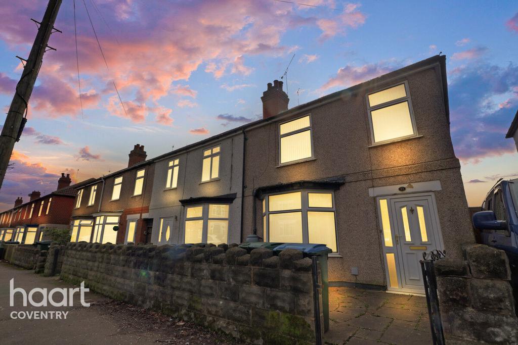 Poole Road, Coventry 3 bed end of terrace house for sale £200,000