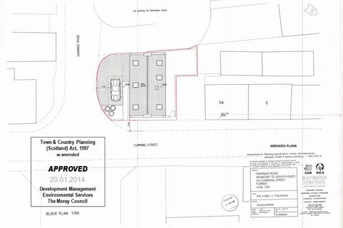 Land for sale, Site on Corner of Cumming Street and Hainings Road, Cumming Street, Forres, Moray, IV36 1NS