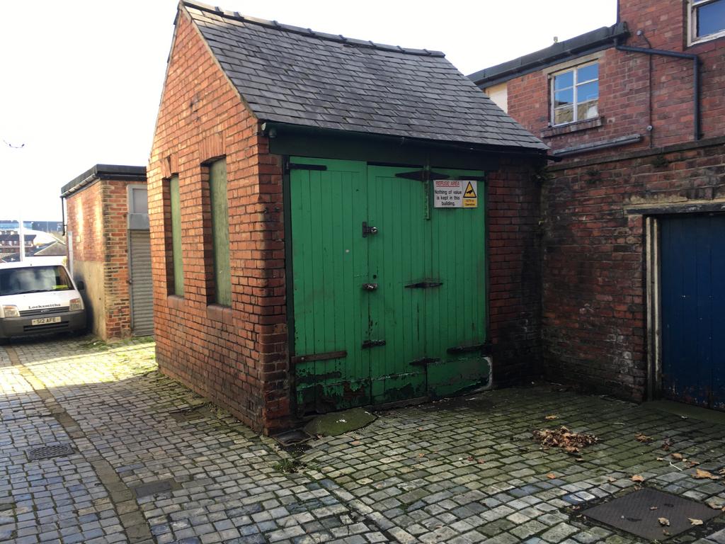 Outbuilding at rear