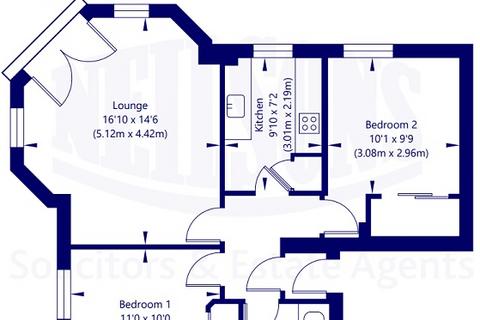 2 bedroom flat to rent - 2, Sinclair Gardens, Edinburgh, EH11 1UU