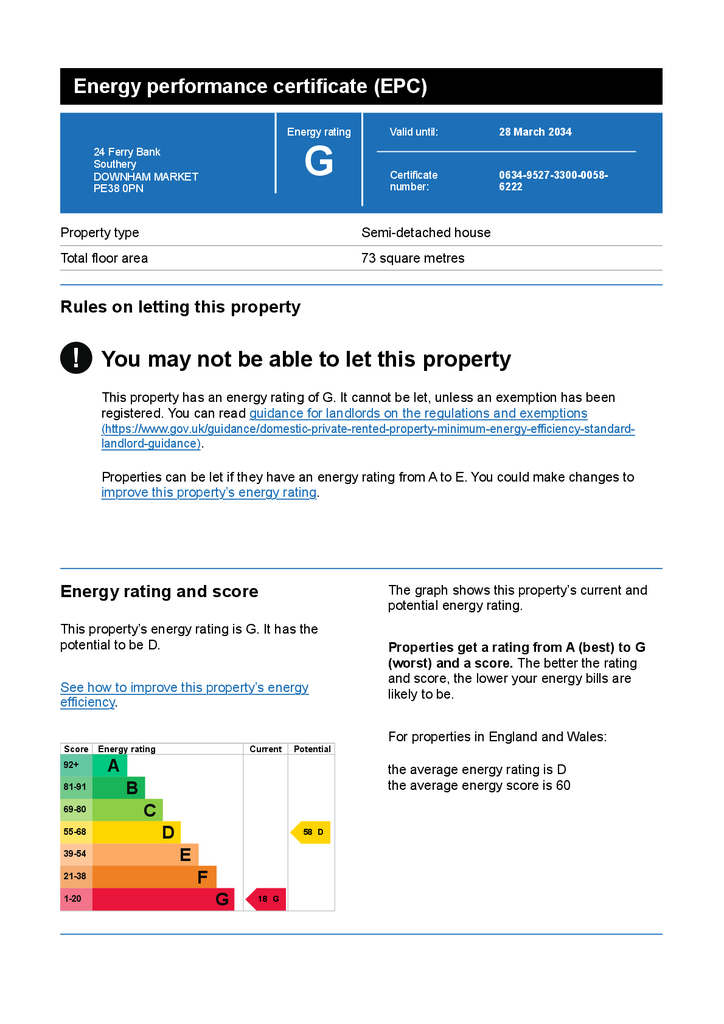 Energy performance certificate (EPC) – Find an ene