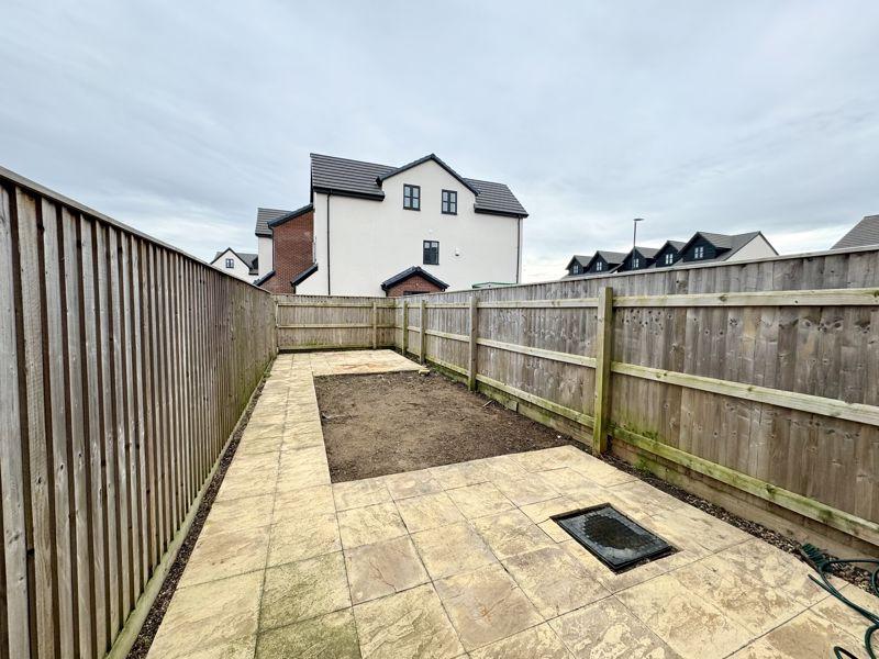Rear garden