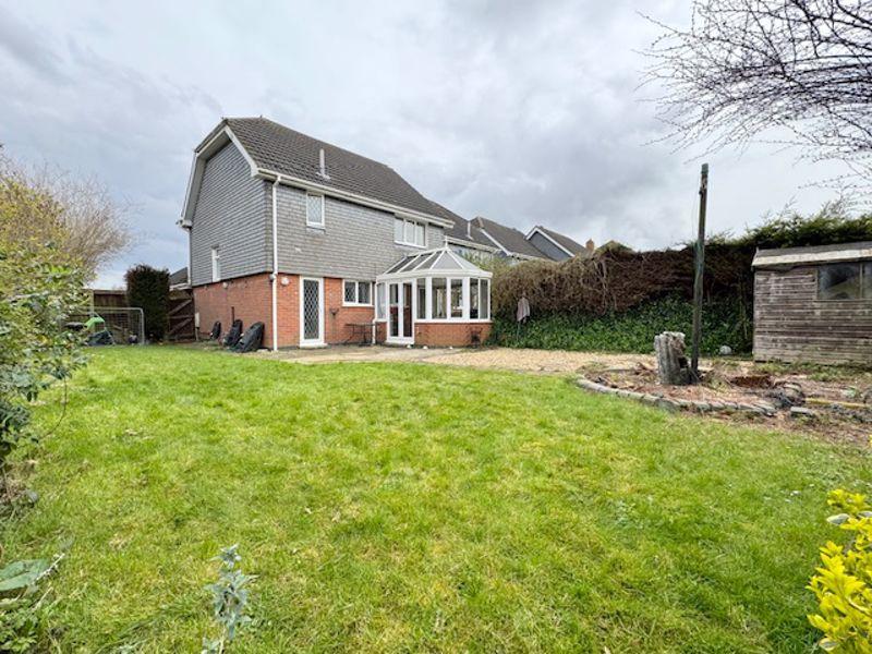 Rear garden