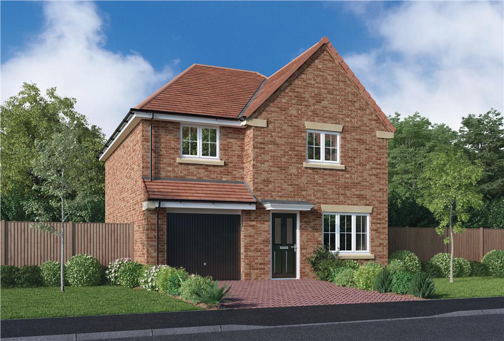 Plot 80, The Tollwood at Trinity... 4 bed detached house for sale - £ ...