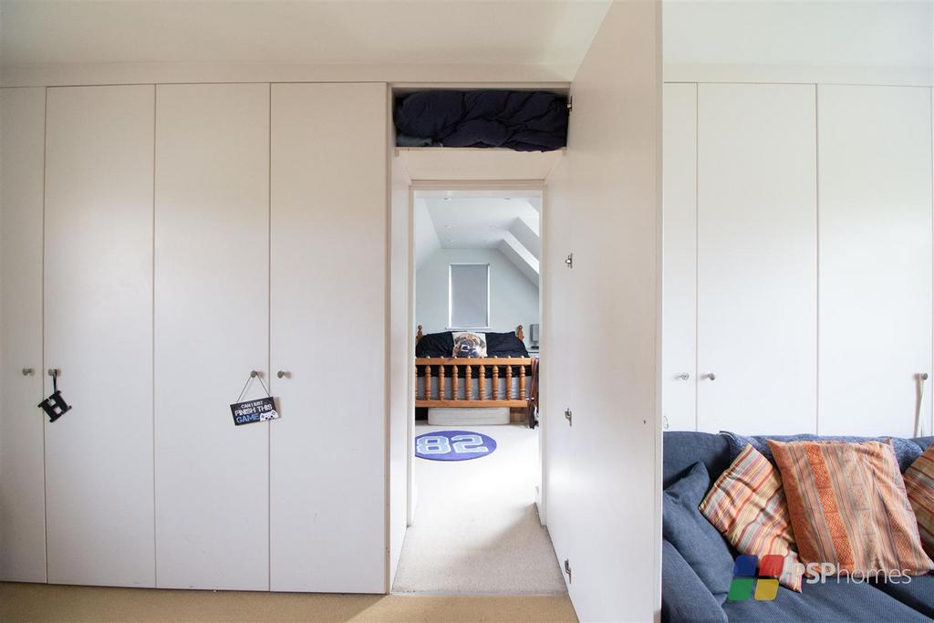 Bedroom 2 into Games Room